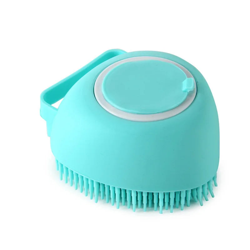 Silikonbadborste – Schampo & Massage, 2-i-1
