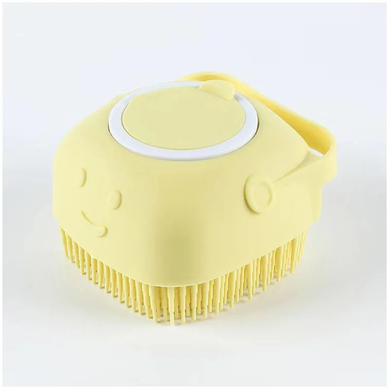 Silikonbadborste – Schampo & Massage, 2-i-1