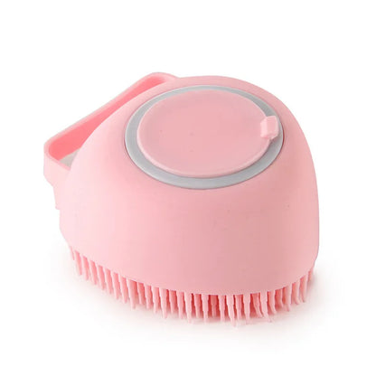 Silikonbadborste – Schampo & Massage, 2-i-1