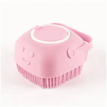 Silikonbadborste – Schampo & Massage, 2-i-1