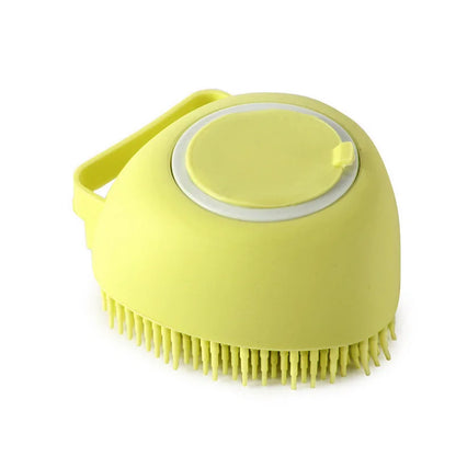 Silikonbadborste – Schampo & Massage, 2-i-1